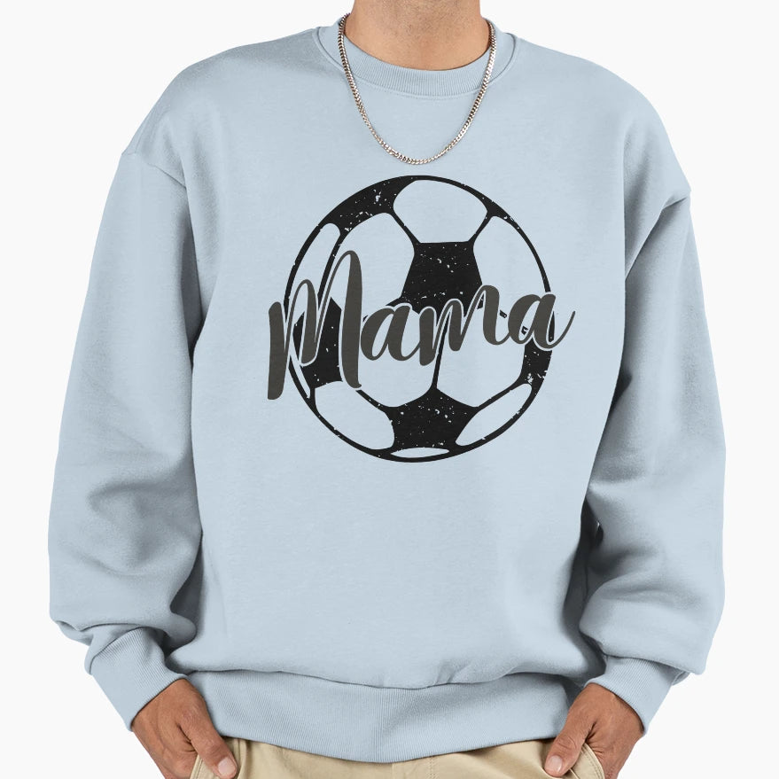 Soccer Mama Sweatshirt - Graphic Print Men Women - T-Shirt, Sweatshirt, Hoodie