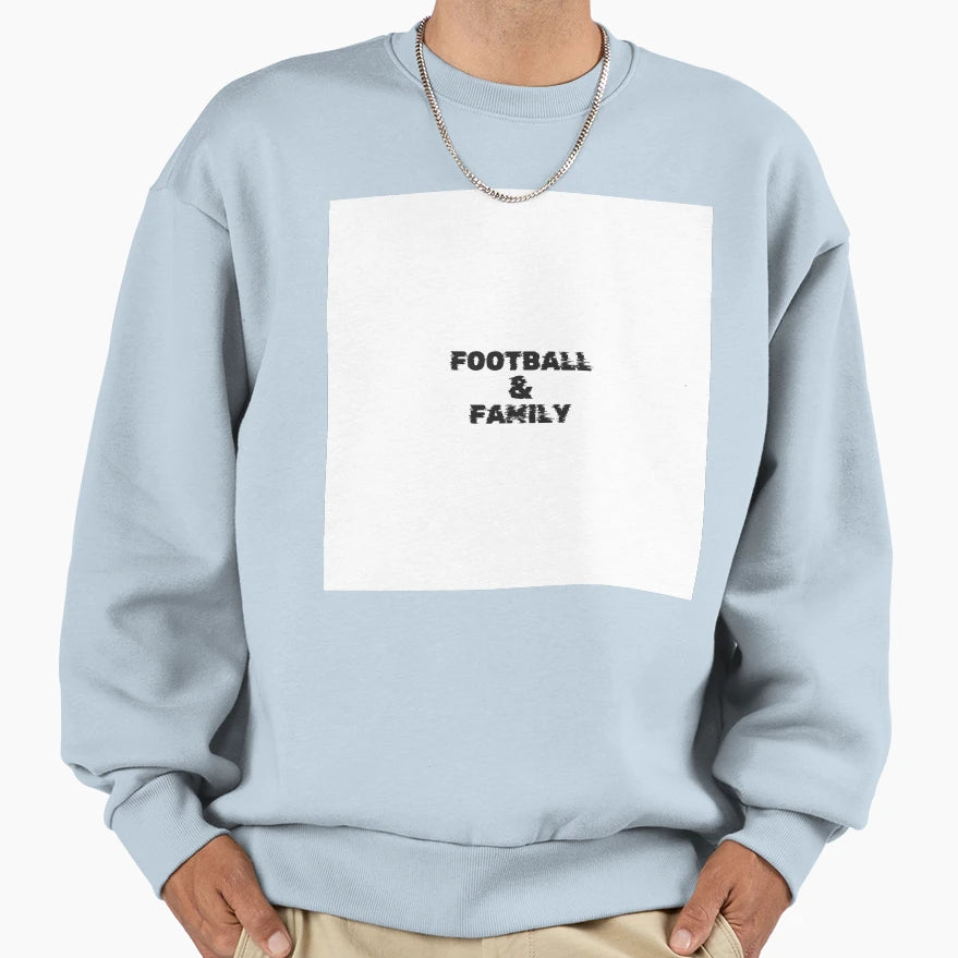 Football Family Sweatshirt - Aesthetic Graphic for Adults - T-Shirt, Sweatshirt, Hoodie