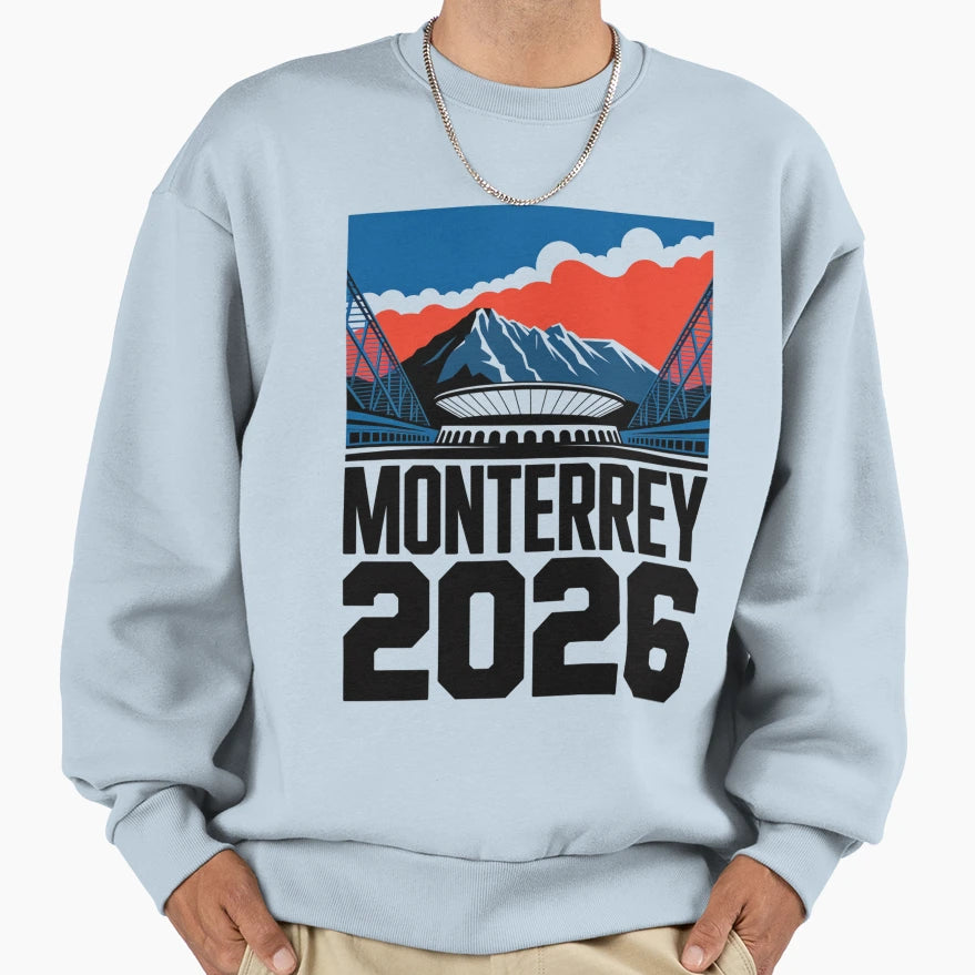 Monterrey 2026 Cerro De La Silla T-Shirt - Fun Novelty Design for Adults - T-Shirt, Sweatshirt, Hoodie