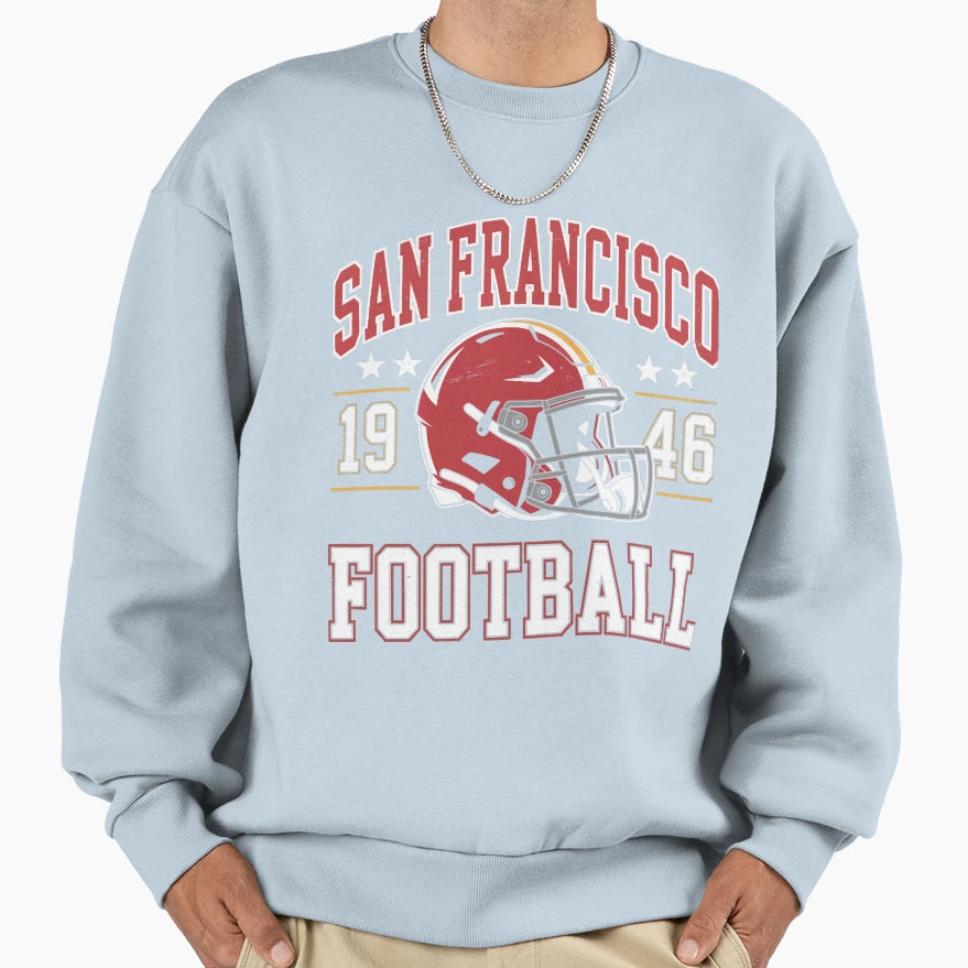 Art San Francisco 49Ers Sweatshirt - Streetwear Style Unisex - T-Shirt, Sweatshirt, Hoodie