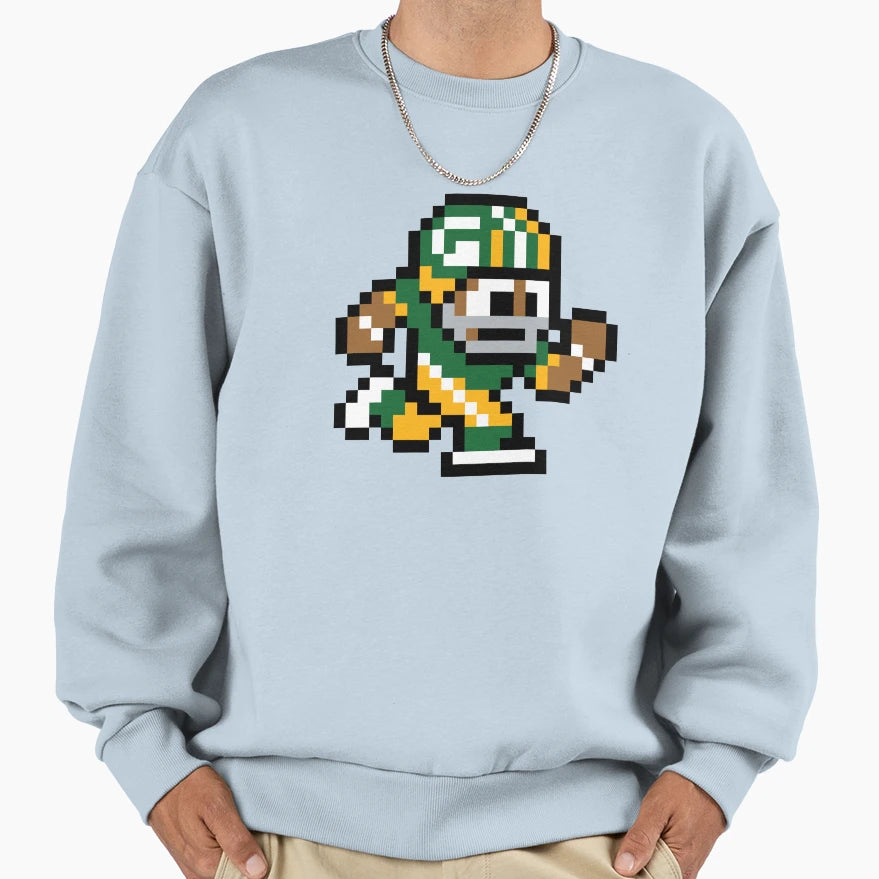 Green Bay Packers Tecmo Super Bowl Sweatshirt - Unique Graphic Men Women - T-Shirt, Sweatshirt, Hoodie