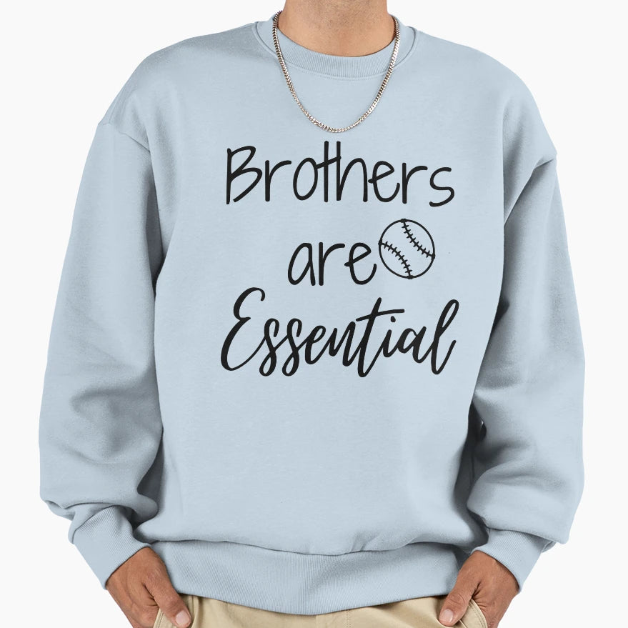 Brothers Are Black Sweatshirt - Aesthetic Graphic Unisex - T-Shirt, Sweatshirt, Hoodie