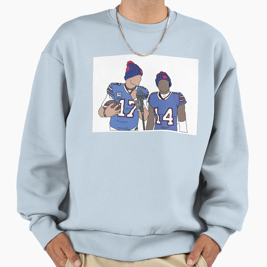 Buffalo Bills Allen Diggs Sweatshirt - Novelty Apparel for Adults - T-Shirt, Sweatshirt, Hoodie