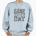 Game Day Football Grunge Sweatshirt - Aesthetic Graphic Men Women - T-Shirt, Sweatshirt, Hoodie