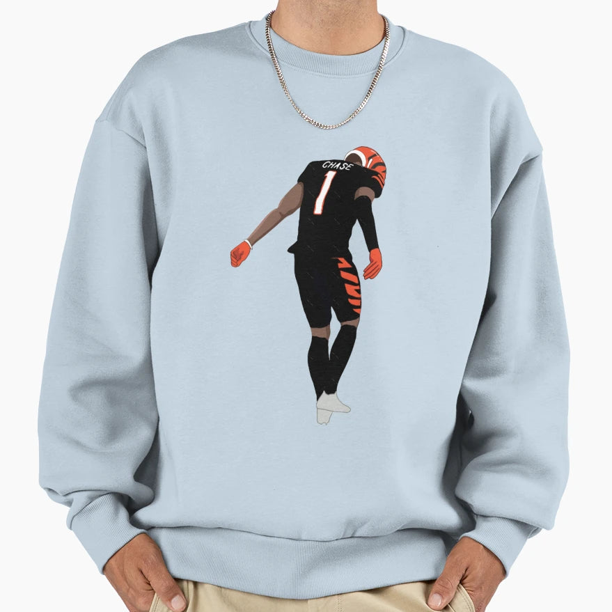 Jamarr Chase 1 Sweatshirt - Graphic Print Unisex - T-Shirt, Sweatshirt, Hoodie