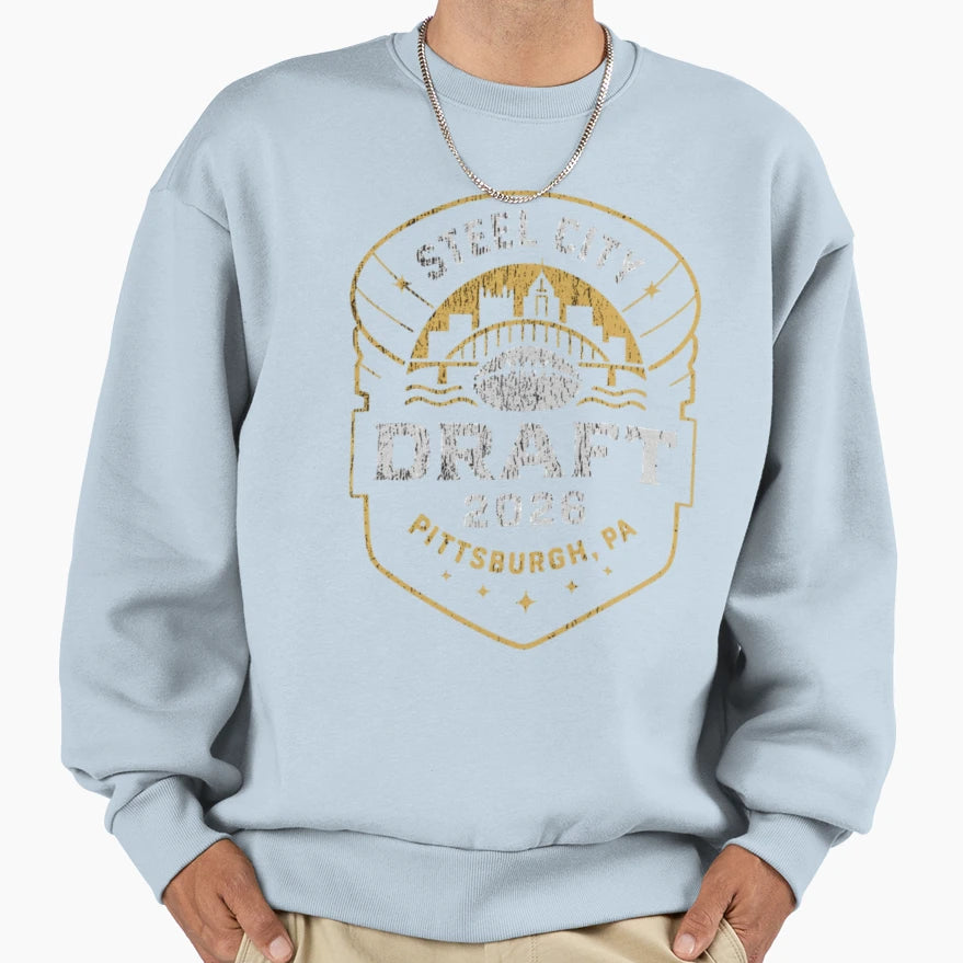 Steel City Draft 2026 Sweatshirt - Casual Everyday Wear Unisex - T-Shirt, Sweatshirt, Hoodie