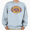 Min Football Purple Sweatshirt - Casual Everyday Wear Unisex - T-Shirt, Sweatshirt, Hoodie