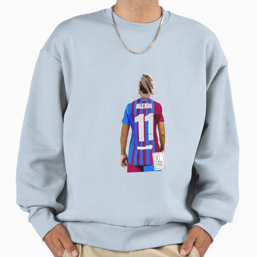 Alexia Putellas Sweatshirt - Trendy Graphic Men Women - T-Shirt, Sweatshirt, Hoodie