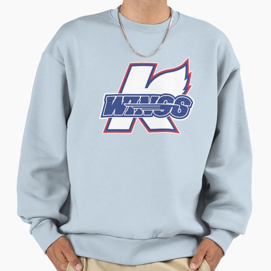 Kalamazoo Wings Sweatshirt - Casual Everyday Wear for Adults - T-Shirt, Sweatshirt, Hoodie