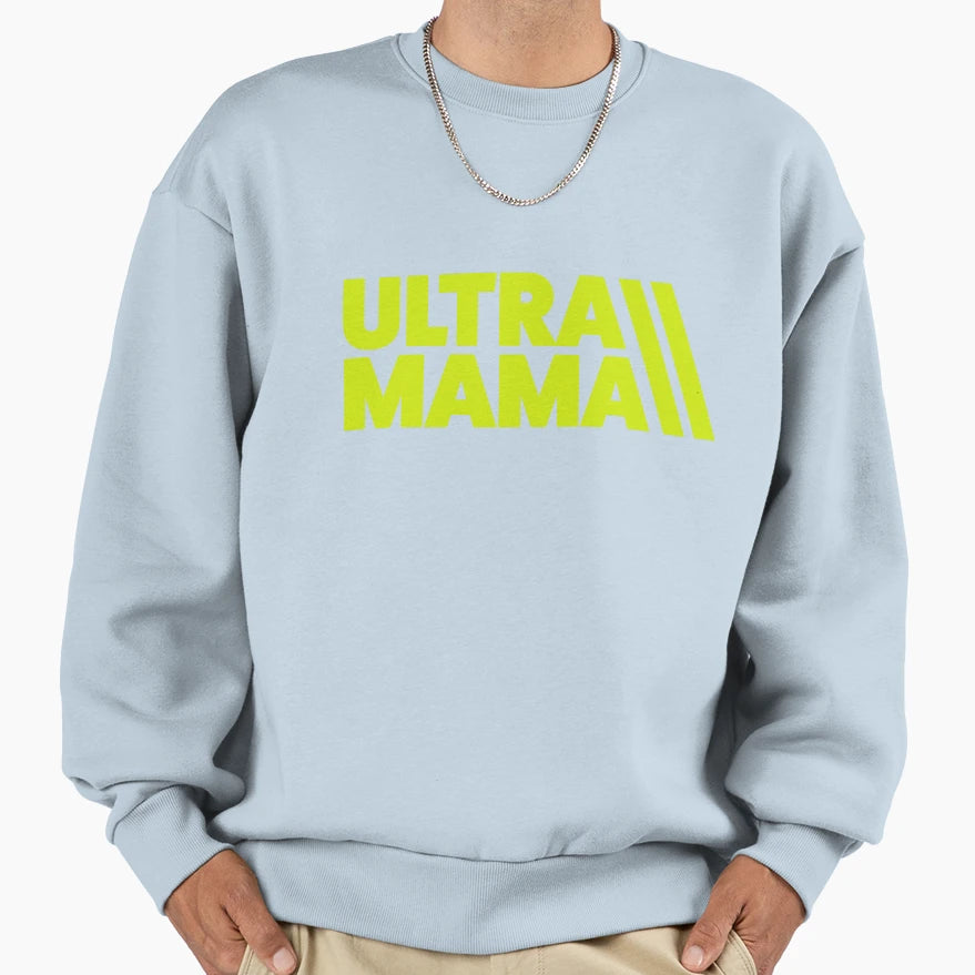 Ultra Mama Trail Running Mom Sweatshirt - Custom Art Print for Adults - T-Shirt, Sweatshirt, Hoodie