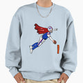 Flying Allen Sweatshirt - Custom Art Print for Adults - T-Shirt, Sweatshirt, Hoodie