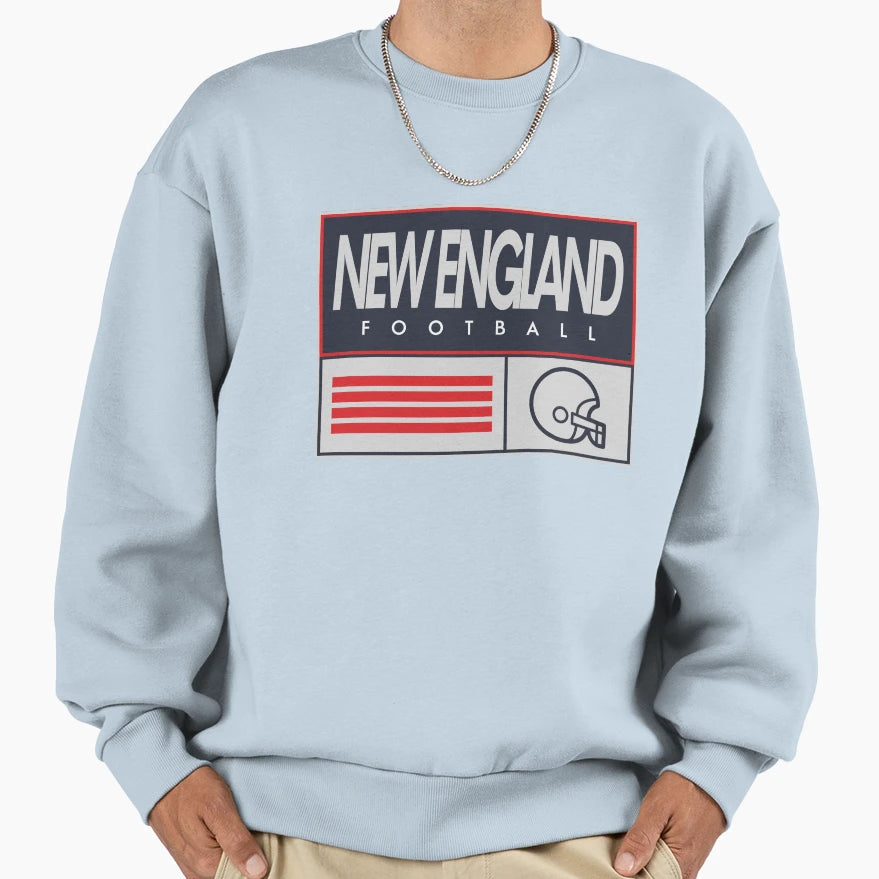 New England Patritos Football Sweatshirt - Fun Novelty Design Men Women - T-Shirt, Sweatshirt, Hoodie