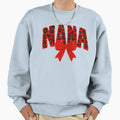 Nana Faux Crochet Leopard Sweatshirt - Streetwear Style for Adults - T-Shirt, Sweatshirt, Hoodie