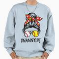 Classy Nanny Life Softball Baseball Sweatshirt - Custom Art Print Unisex - T-Shirt, Sweatshirt, Hoodie