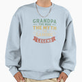 Grandpa Myth Gaming Legend Sweatshirt - Novelty Apparel Unisex - T-Shirt, Sweatshirt, Hoodie