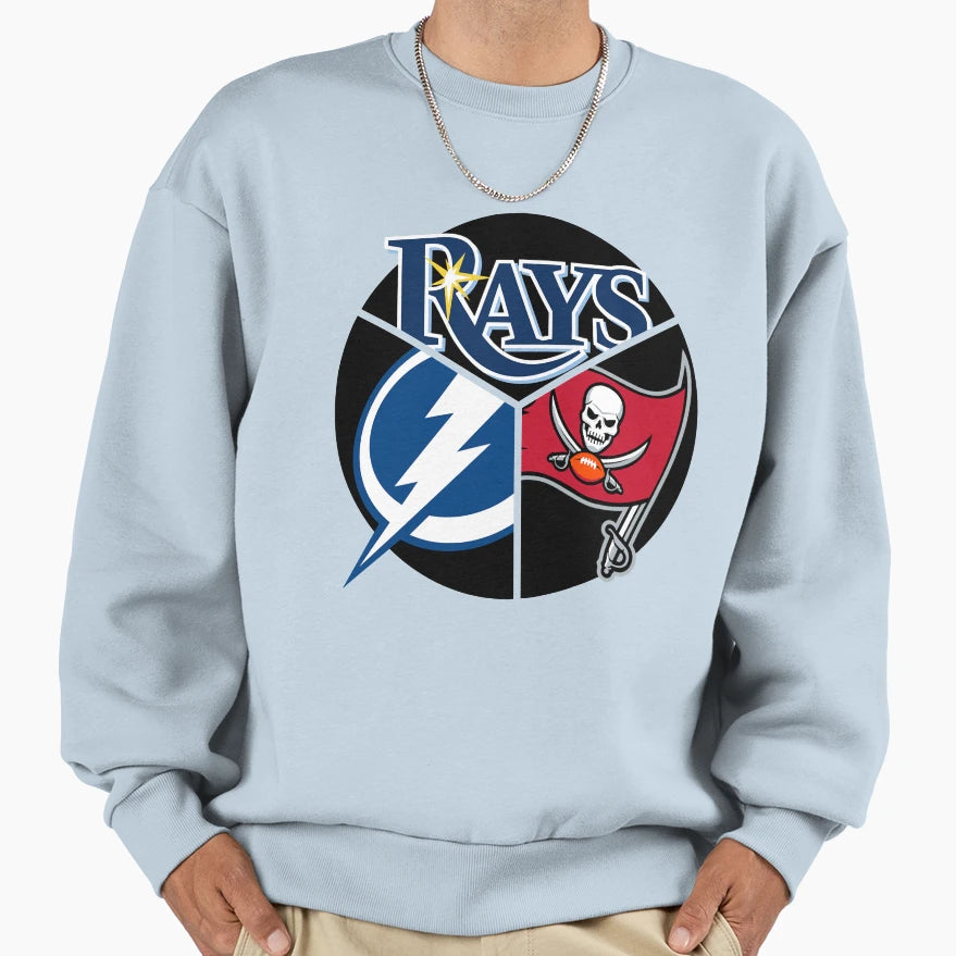 Tampa Bay Fans Sweatshirt - Graphic Print Men Women - T-Shirt, Sweatshirt, Hoodie