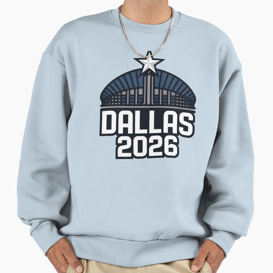 Dallas 2026 Texas Soccer Souvenir V17 T-Shirt - Aesthetic Graphic Unisex - T-Shirt, Sweatshirt, Hoodie