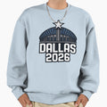 Dallas 2026 Texas Soccer Souvenir V17 T-Shirt - Aesthetic Graphic Unisex - T-Shirt, Sweatshirt, Hoodie