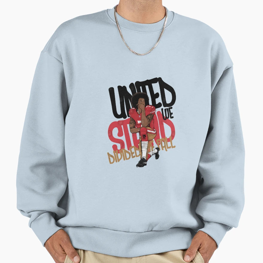 United We Stand Colin Sweatshirt - Aesthetic Graphic Unisex - T-Shirt, Sweatshirt, Hoodie