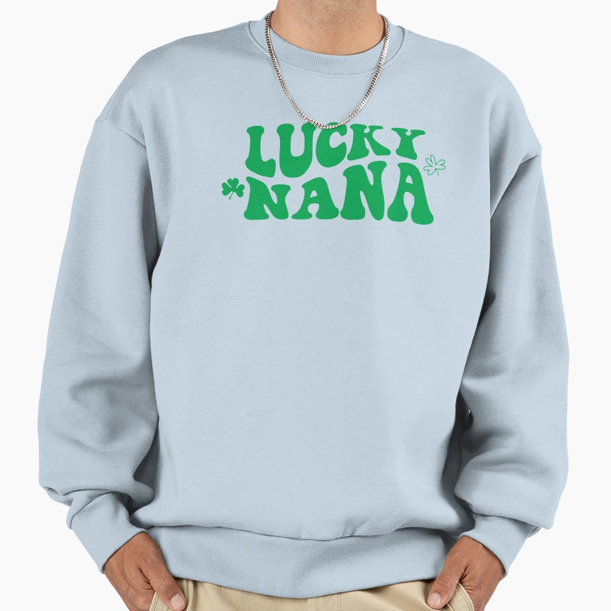 Lucky Nana Sweatshirt - Unique Graphic Unisex - T-Shirt, Sweatshirt, Hoodie