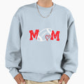 Football Mom Polka Dots Football Sweatshirt - Casual Everyday Wear Unisex - T-Shirt, Sweatshirt, Hoodie