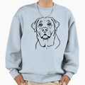 Friendly Labrador Retriever Sitting Sweatshirt - Trendy Graphic for Adults - T-Shirt, Sweatshirt, Hoodie
