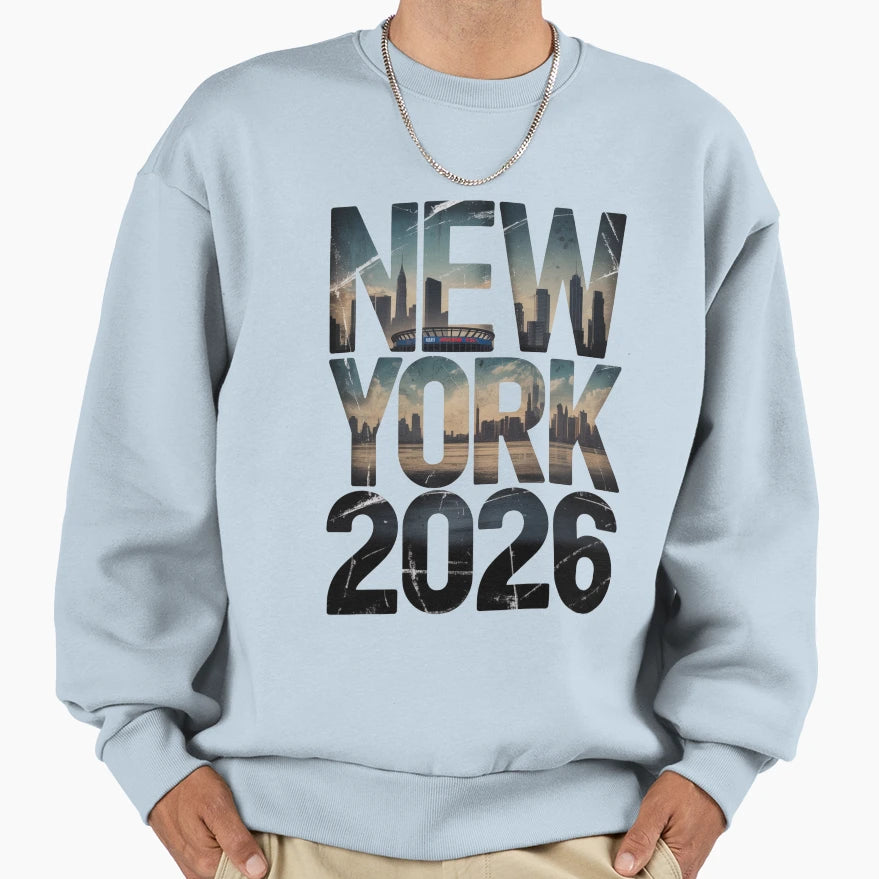 New York 2026 Metlife Stadium T-Shirt - Aesthetic Graphic Men Women - T-Shirt, Sweatshirt, Hoodie