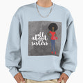 All About My Sisters Red Sweatshirt - Casual Everyday Wear for Adults - T-Shirt, Sweatshirt, Hoodie