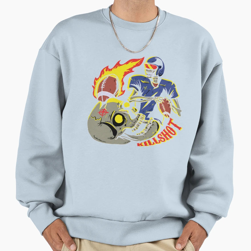 Ghost Super Bowl T-Shirt - Custom Art Print Men Women - T-Shirt, Sweatshirt, Hoodie
