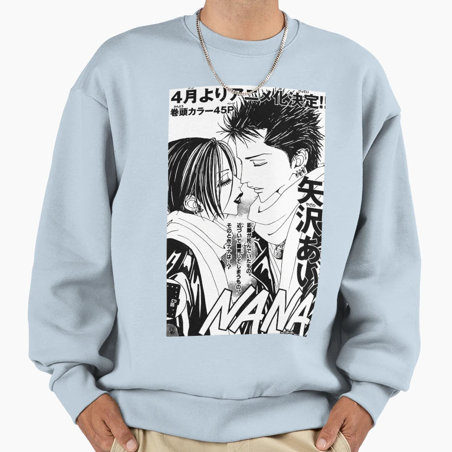 Nana Cover Magazine Sweatshirt - Aesthetic Graphic Men Women - T-Shirt, Sweatshirt, Hoodie