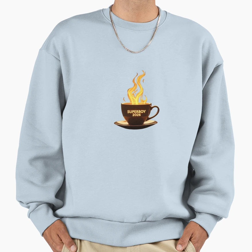Legendary Coffee Energy Elite Sweatshirt - Minimalist Print for Adults - T-Shirt, Sweatshirt, Hoodie