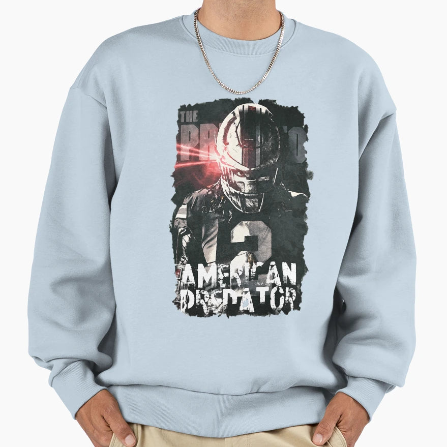American Football Beast Sweatshirt - Custom Art Print Men Women - T-Shirt, Sweatshirt, Hoodie