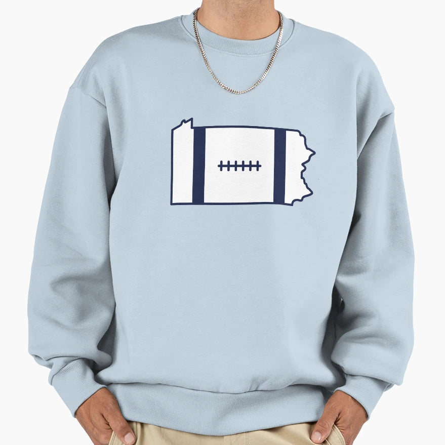 Keystone State Football We Are Sweatshirt - Trendy Graphic Unisex - T-Shirt, Sweatshirt, Hoodie