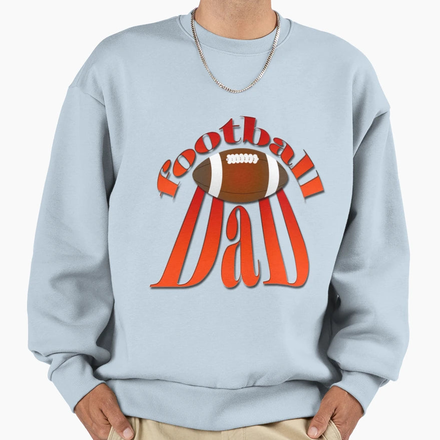 Football Dad Logo T-Shirt - Graphic Print for Adults - T-Shirt, Sweatshirt, Hoodie