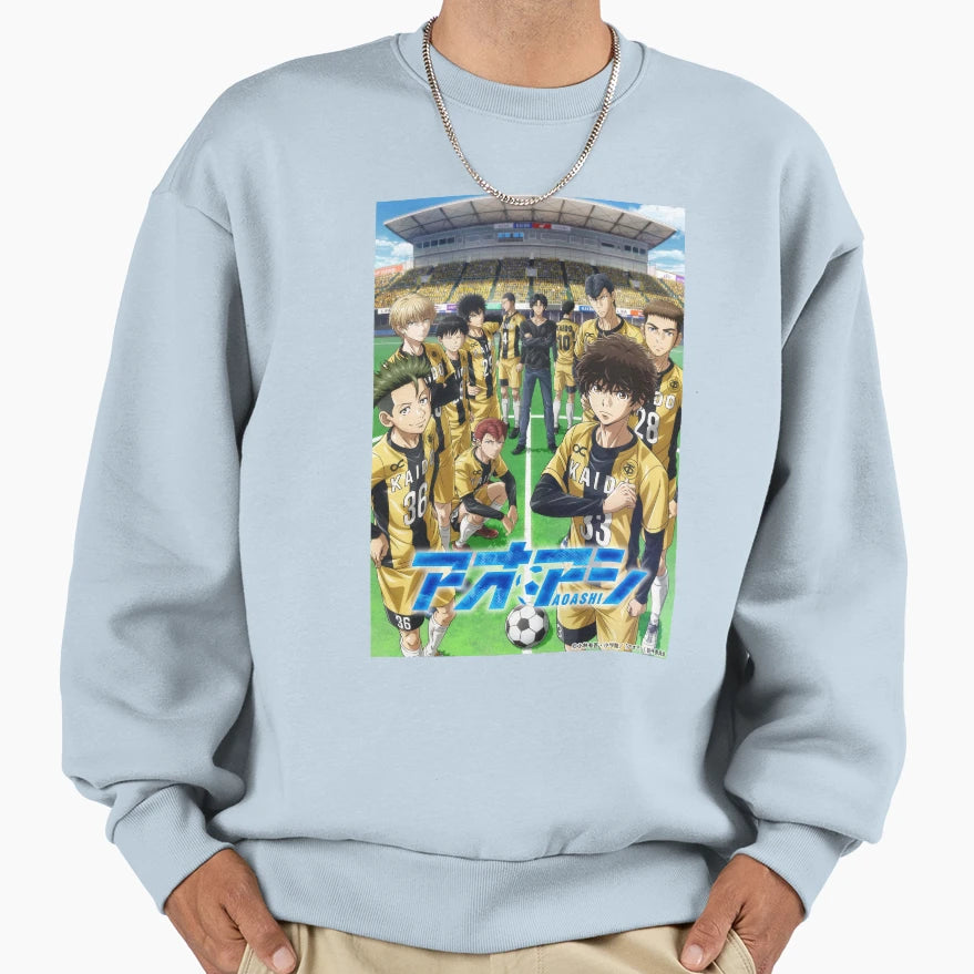 Ao Ashi Sweatshirt - Fun Novelty Design Men Women - T-Shirt, Sweatshirt, Hoodie