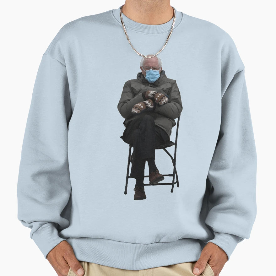 Judgement Bernie Sweatshirt - Novelty Apparel for Adults - T-Shirt, Sweatshirt, Hoodie