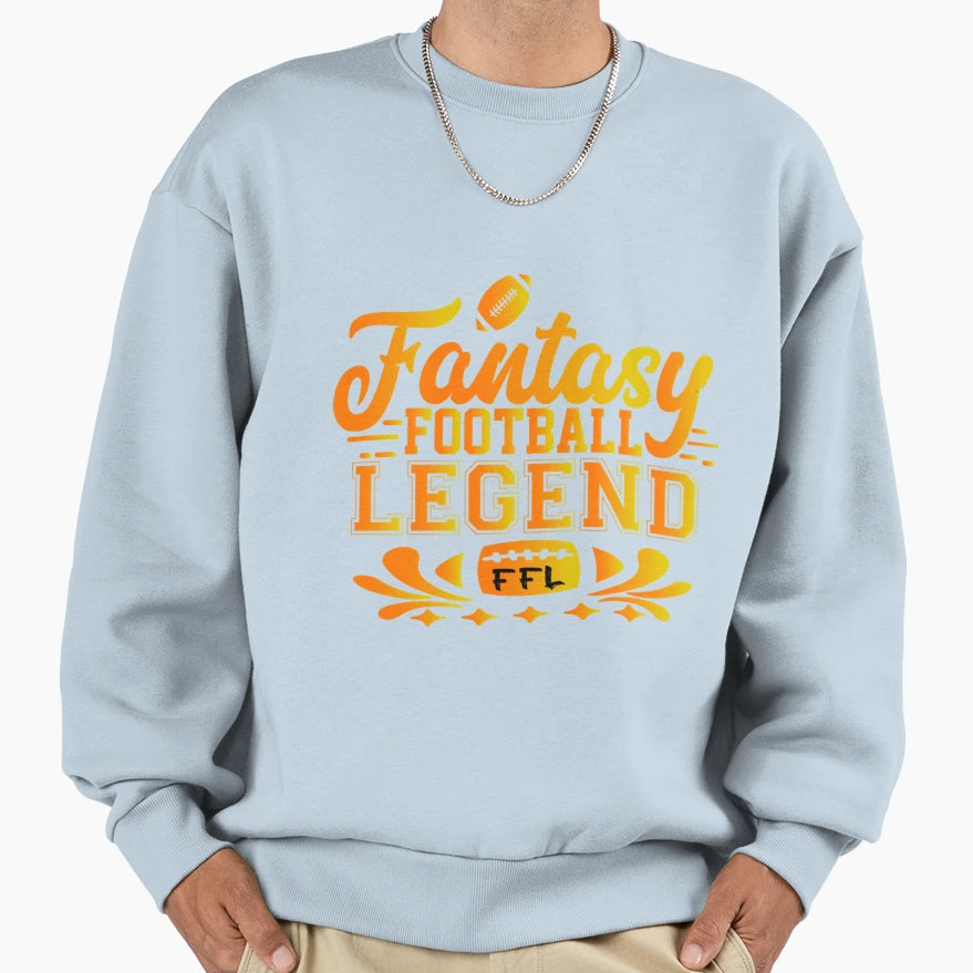 Fantasy Football Legend Ffl T-Shirt - Graphic Print for Adults - T-Shirt, Sweatshirt, Hoodie