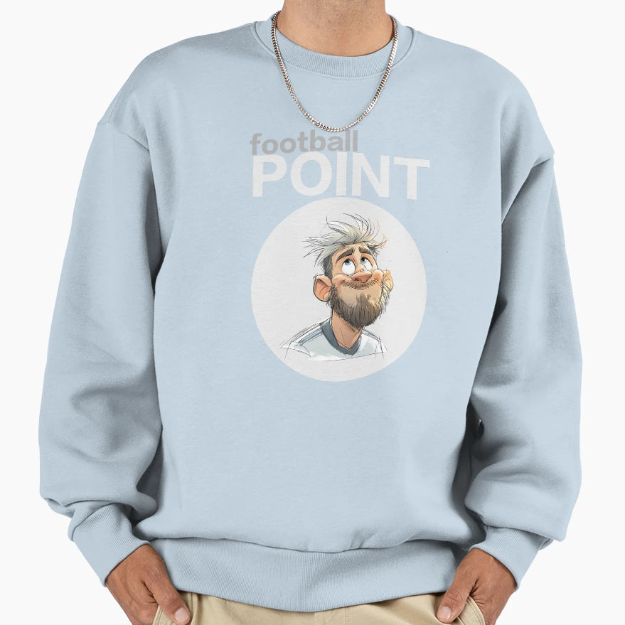 Football Point Sweatshirt - Minimalist Print Unisex - T-Shirt, Sweatshirt, Hoodie