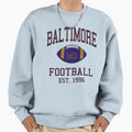 Baltimore Football Sweatshirt - Fun Novelty Design for Adults - T-Shirt, Sweatshirt, Hoodie