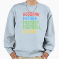 Husband Father Fantasy Football Legend Sweatshirt - Trendy Graphic Unisex - T-Shirt, Sweatshirt, Hoodie