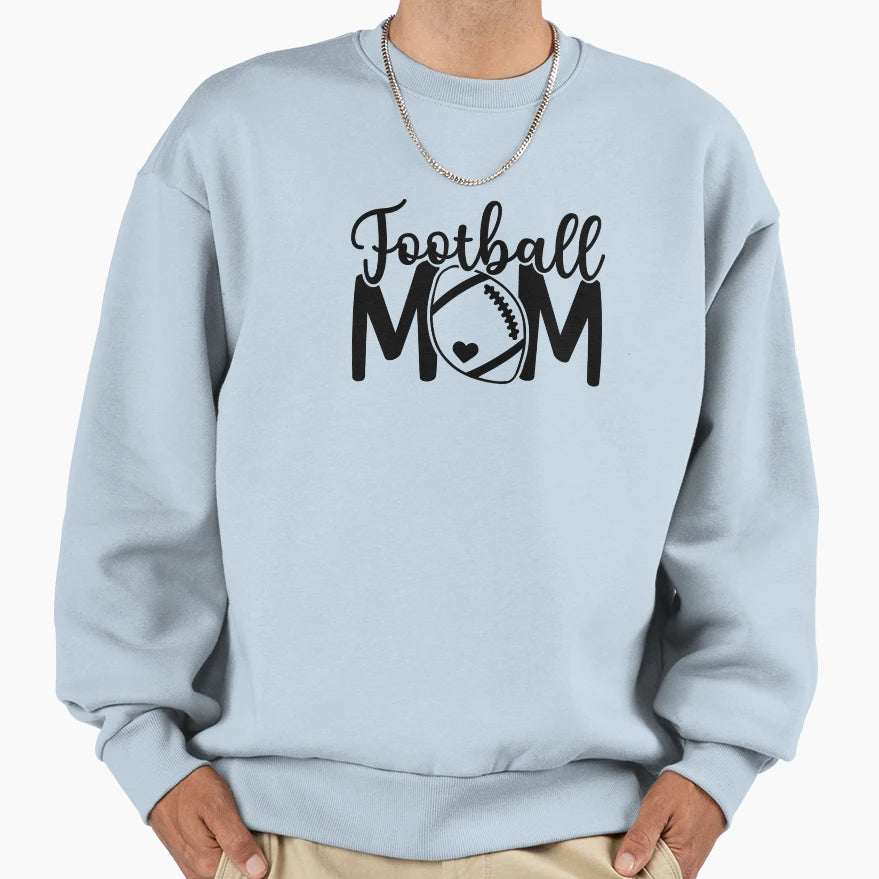 Football Mom Sweatshirt - Custom Art Print for Adults - T-Shirt, Sweatshirt, Hoodie