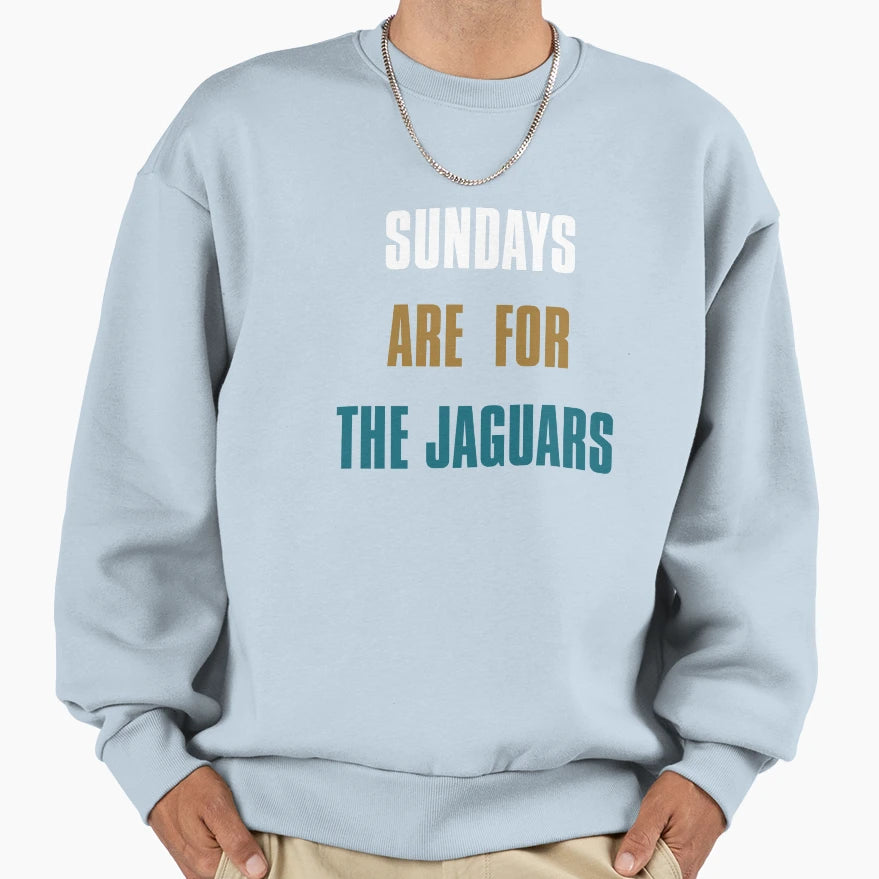 Sundays Are Jaguars Jacksonville T-Shirt - Aesthetic Graphic for Adults - T-Shirt, Sweatshirt, Hoodie