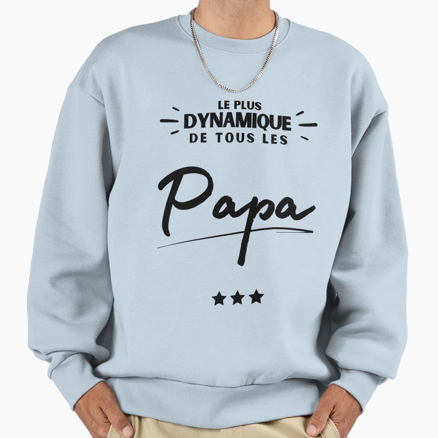 Birthday Most Dynamic Dad Gift Sweatshirt - Custom Art Print Unisex - T-Shirt, Sweatshirt, Hoodie