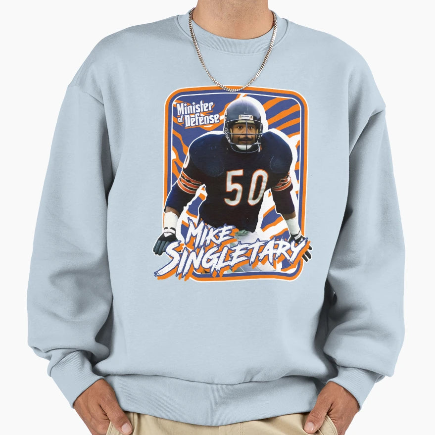 Mike Singletary Minister Defense Sweatshirt - Unique Graphic for Adults - T-Shirt, Sweatshirt, Hoodie