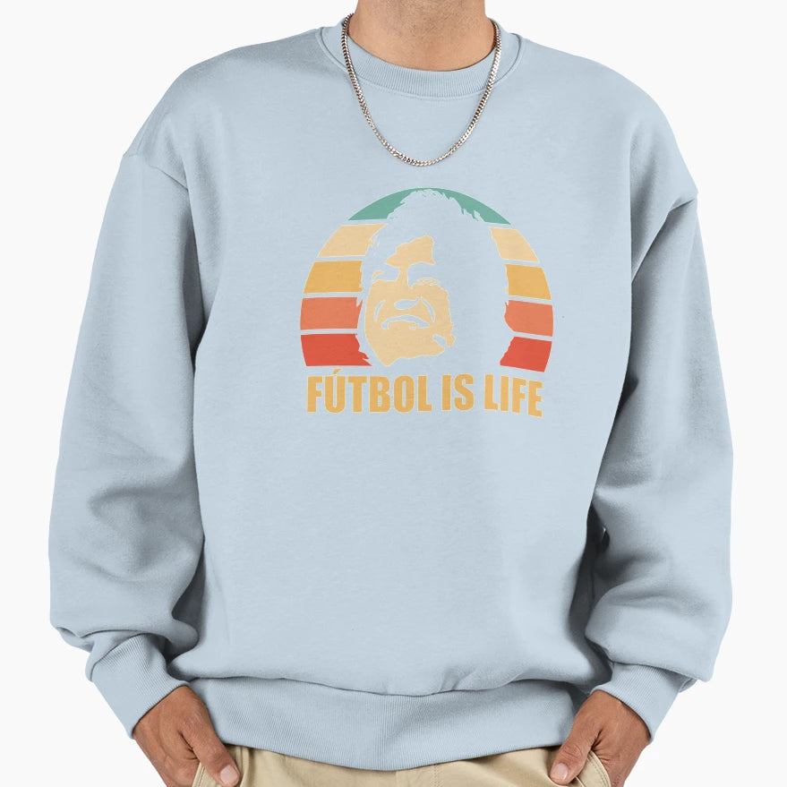 Futbol Is Life Sweatshirt - Custom Art Print Unisex - T-Shirt, Sweatshirt, Hoodie