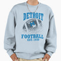 Detroit Football Sweatshirt - Aesthetic Graphic for Adults - T-Shirt, Sweatshirt, Hoodie