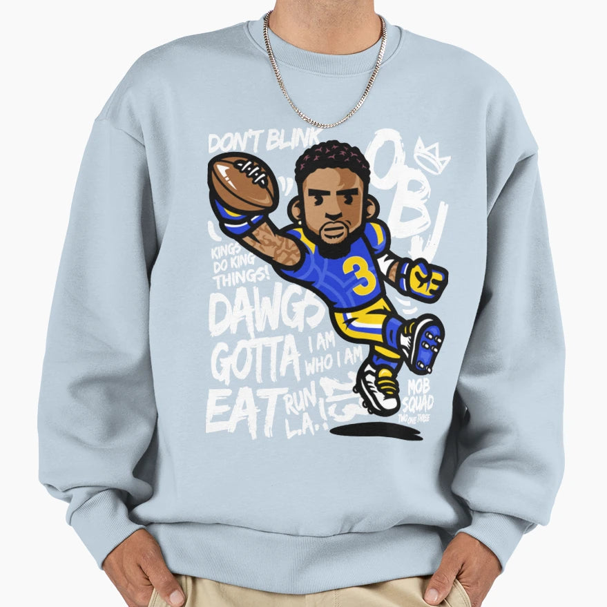 King Odell Sweatshirt - Aesthetic Graphic Men Women - T-Shirt, Sweatshirt, Hoodie