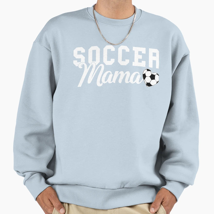 Womens Soccer Mom Soccer Mama T-Shirt - Casual Everyday Wear Men Women - T-Shirt, Sweatshirt, Hoodie