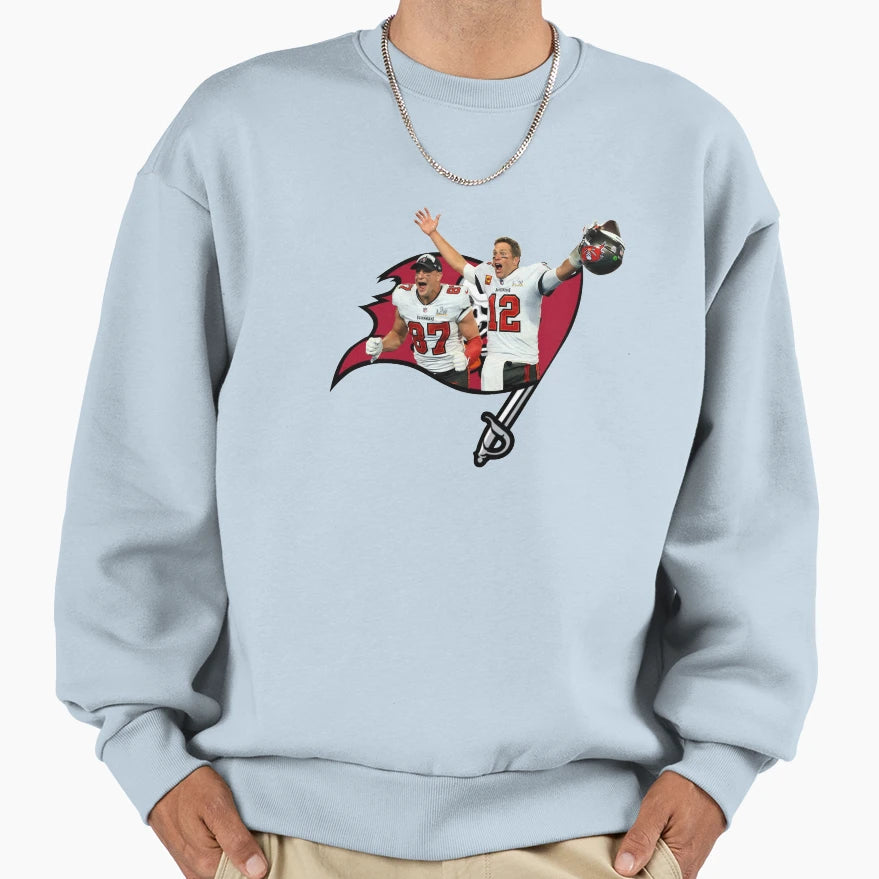 American Football Winner Flag Sweatshirt - Novelty Apparel Men Women - T-Shirt, Sweatshirt, Hoodie