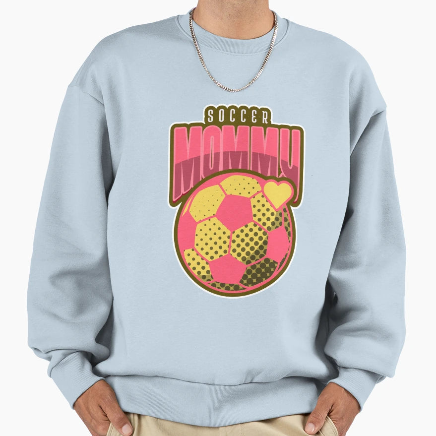 Lovely Soccer Mommy Sweatshirt - Casual Everyday Wear for Adults - T-Shirt, Sweatshirt, Hoodie